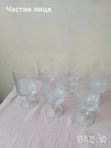 6бр.чаши за вино-24лв.