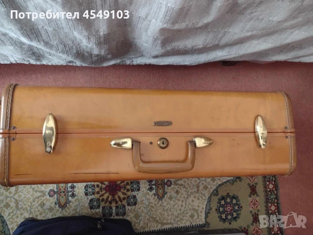 Куфар Samsonite произведен 60-70 -те години на миналия век, снимка 1