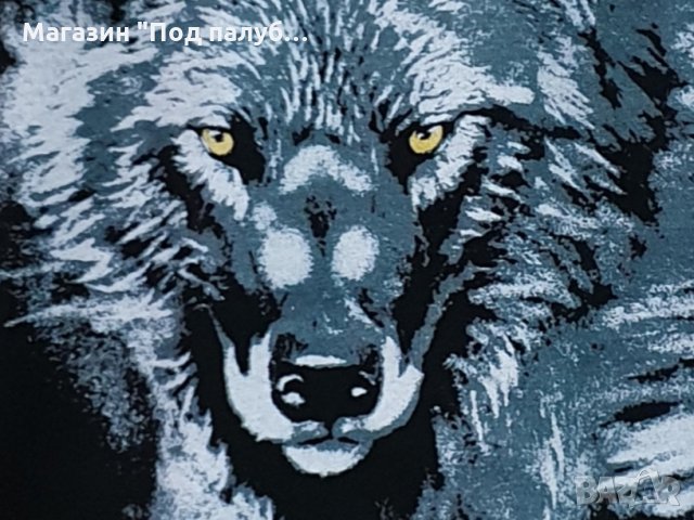 Нова детска тениска с дигитален печат Сив Вълк, Серия Вълци, снимка 2 - Детски тениски и потници - 29902544