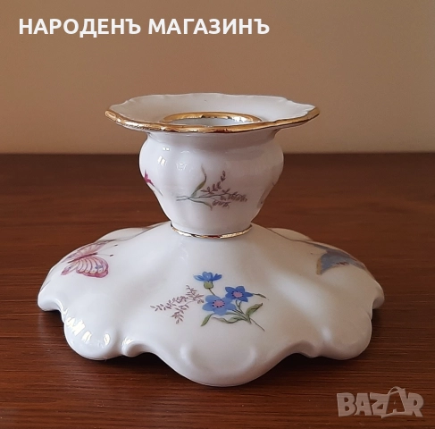 SELTMANN WEIDEN - Немски порцелан свещник порцеланов свещ , снимка 4 - Други ценни предмети - 52367069
