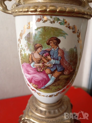 Бароков свещник, снимка 3 - Други ценни предмети - 54177586