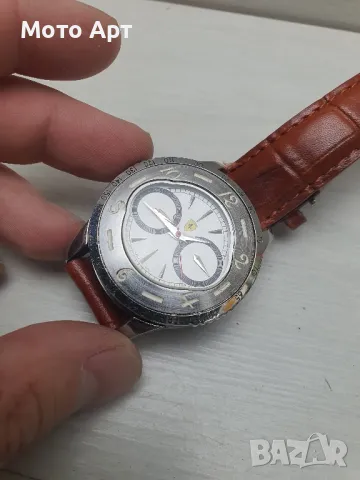 Ferrari Автоматичен ръчен Часовник Работи Дизайнерски с въртящ се Безел, снимка 9 - Мъжки - 49717226