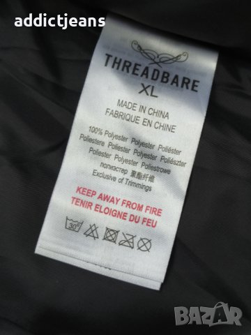 Мъжко зимно яке Threadbare размер XL, снимка 5 - Якета - 42048403