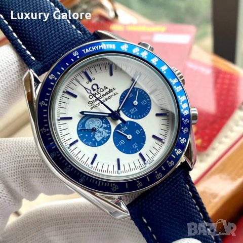 Мъжки часовник OMEGA Speedmaster Anniversary Series “Silver Snoopy Award” с автоматичен механизъм