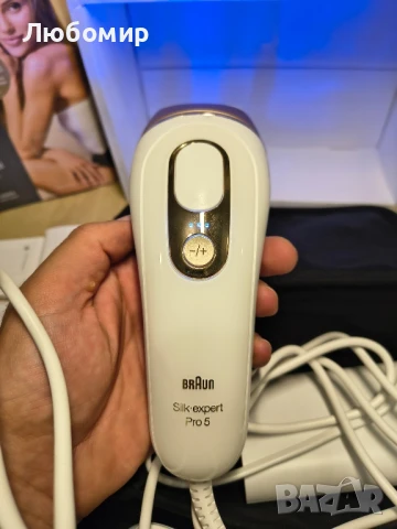 Фотоепилатор Braun Silk-expert Pro 5 IPL PL5140 , снимка 4 - Епилатори - 51358361