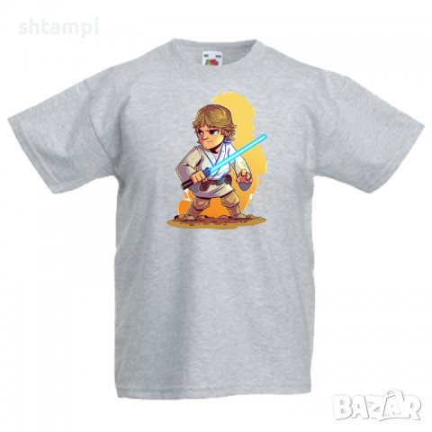 Детска тениска Star Wars Luke Star Wars,Игра,Изненада,Подарък,, снимка 5 - Детски Блузи и туники - 36667276