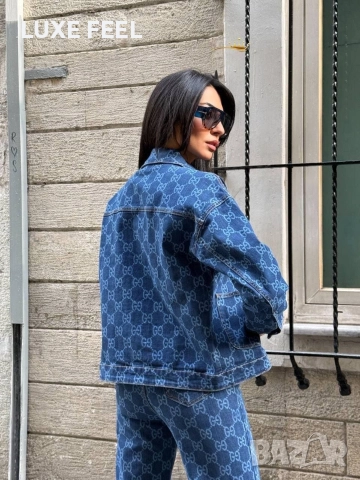 Яке + Дънки ⚜️ Gucci , снимка 3 - Дънки - 52627198