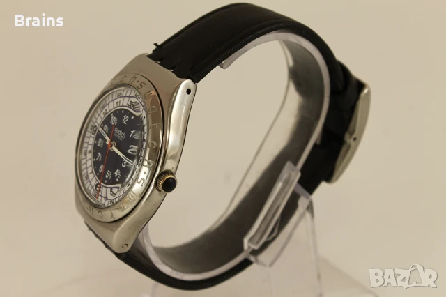 1993 SWATCH IRONY Ocean Storm Швейцарски Кварцов Часовник, снимка 5 - Мъжки - 50959031