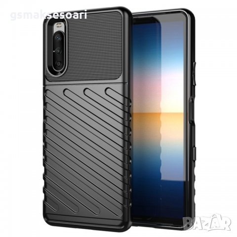 Sony Xperia 10 III - Удароустойчив Кейс Гръб THUNDER, снимка 1