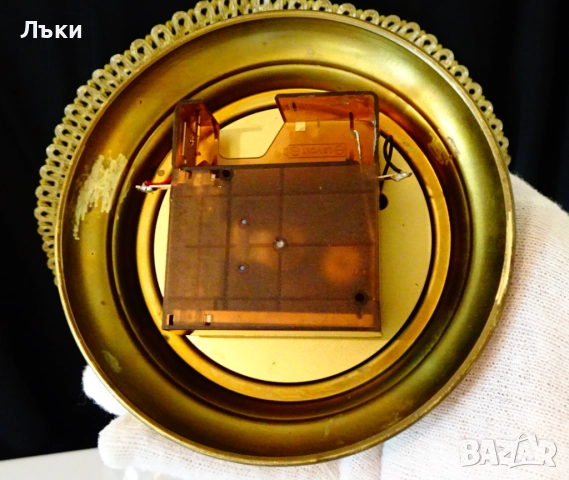 Немски настолен часовник с купол Trenkle. , снимка 7 - Антикварни и старинни предмети - 51800597