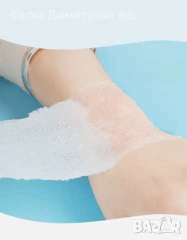 Памучни кърпички за лице за хидратиране и премахване на мръсотията - HZS387, снимка 3 - Козметика за лице - 47652260