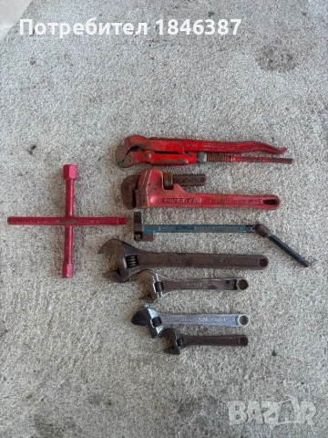 Водопроводни ключове Dako, Rothenberger, VBW, Super Ego, Gedore, Bahco