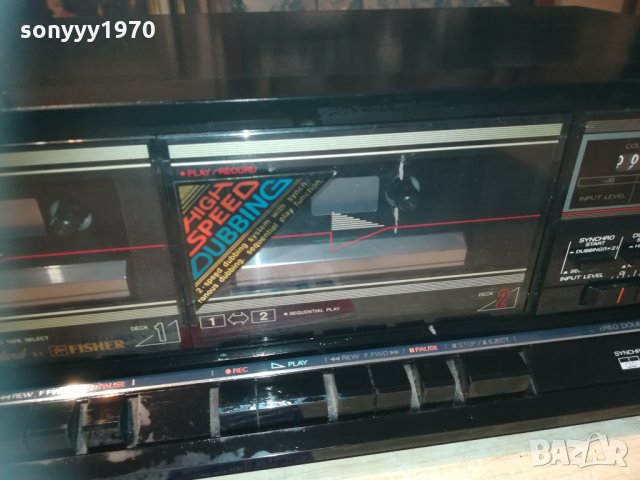 fisher cr-w223r made in japan ac 16v-10w 1511201937, снимка 6 - Декове - 30798376