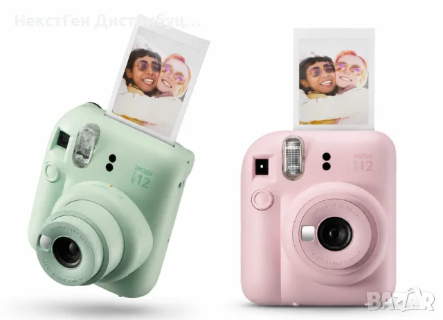 Fujifilm Instax Mini 12 – Green / Pink | Нови | Разпродажба
