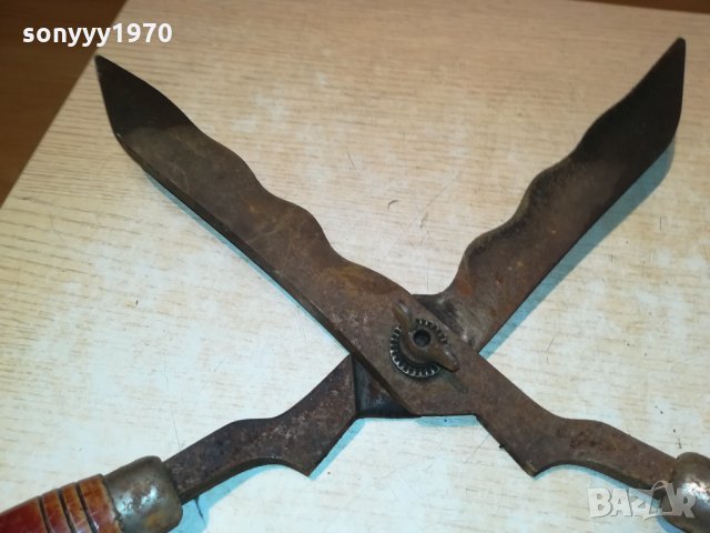 СТАРА НЕМСКА НОЖИЦА 60СМ 1010211853, снимка 16 - Антикварни и старинни предмети - 34416492