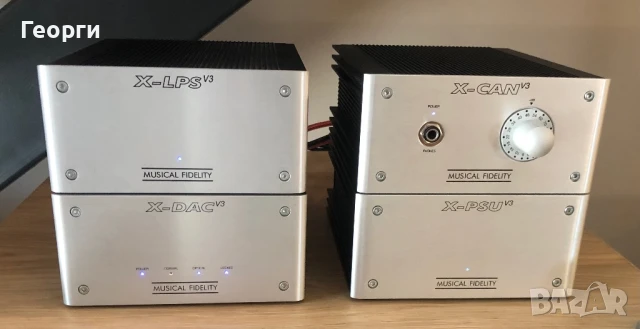 Musical Fidelity 1. PowerSupply - X-PSUv3 , 2.Headphone amplifier X-Can v3.3 DAC X-DACv3.4PHONO PREA