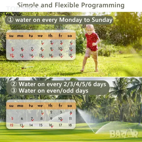 Таймер- програматор за напояване Diivoo WT- 06, снимка 2 - Напояване - 48501227