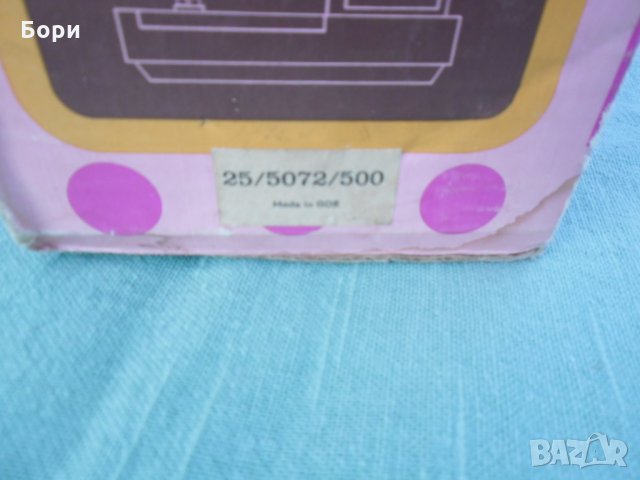 PIKO JUANITA 1970г детска шевна машина, снимка 4 - Други ценни предмети - 35008812