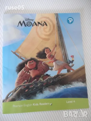 Книга"Disney Moana-Pearson English Kids Readers Level 4"-32с