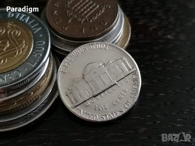 Монета - САЩ - 5 цента | 1971г.