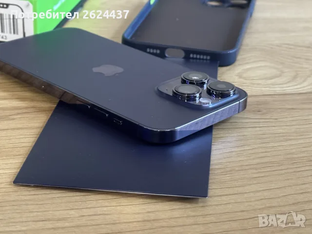 Бартер iPhone 14 Pro Max 128gb purple 100%, снимка 5 - Apple iPhone - 56323978