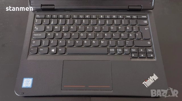 Продавам Гаранционен Lenovo ThinkPad 11e/мат11.6сKам/4х2.4ghzThr/8gbDDR4/SSD256gb/7ч.Бат, снимка 6 - Лаптопи за работа - 52535943