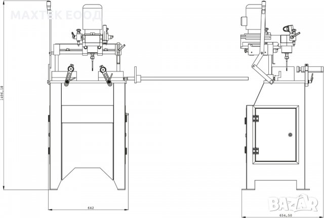 Копир фреза OZGENC OMRM 117P, снимка 4 - Други машини и части - 30528127