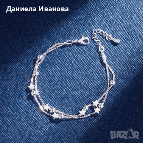 Сребърно колие гривна проба 925, снимка 1