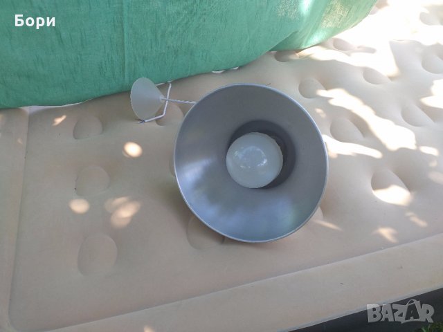 Метална ретро лампа, снимка 7 - Лампи за таван - 29842986