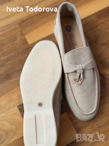 Мокасини Loro Piana, снимка 2 - Дамски ежедневни обувки - 51756034