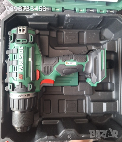 акумулаторна бормашина на Парксаид 20В Parkside 20V PABSP I9