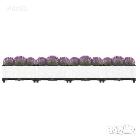 vidaXL Повдигната леха, 160x40x23 см, полипропилен(SKU:153307), снимка 2 - Други - 49413656