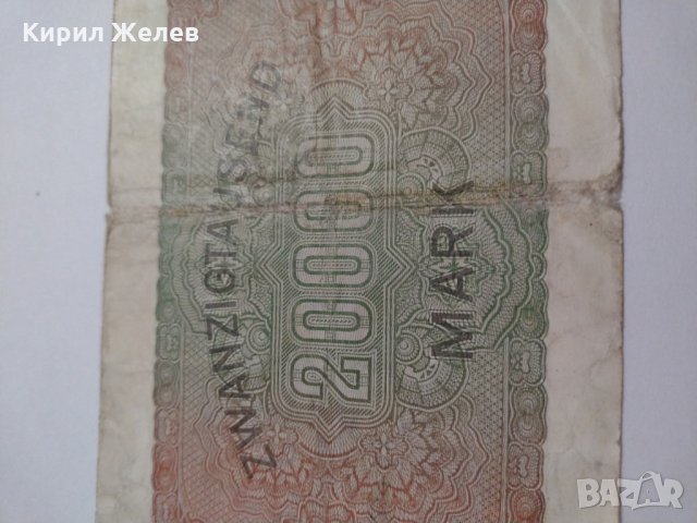 Райх банкнота - Германия - 20 000марки / 1923 година - 17998, снимка 8 - Нумизматика и бонистика - 31029883