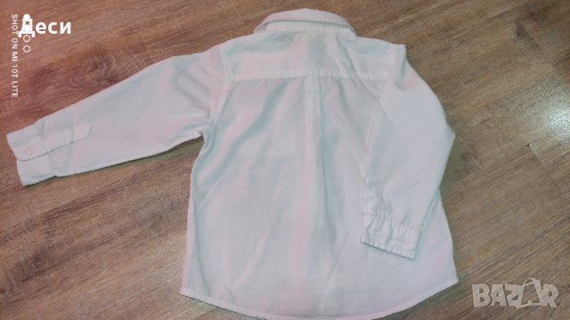 бяла ризка на Zara, снимка 3 - Бебешки блузки - 44794029