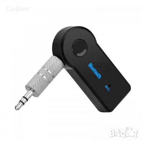 НОВО Bluetooth за кола AUX хендсфри аудио приемник жак 3.5мм НАЛИЧНО!!!