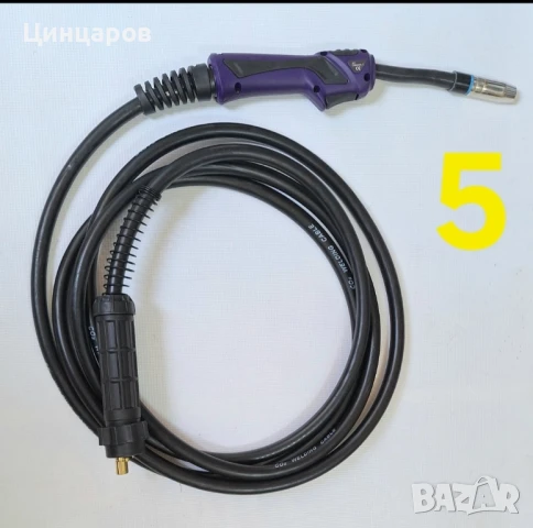 Шланг телоподаващ Миг-Маг, евроконектор, директно, гъвкава глава, видове, снимка 6 - Други машини и части - 50570711