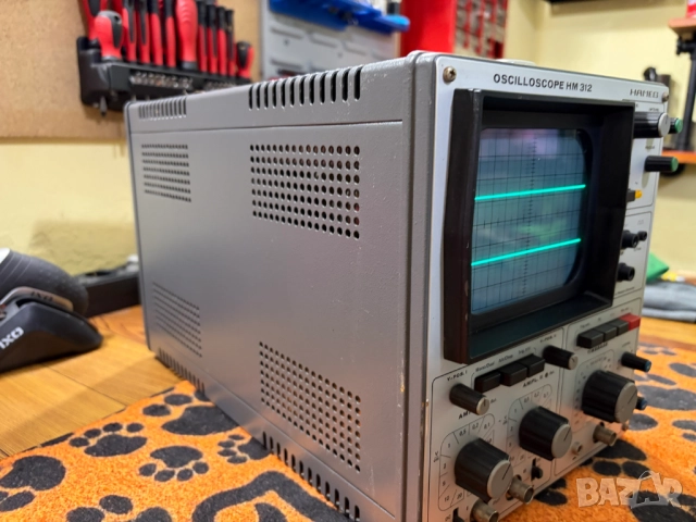 Осцилоскоп Hameg HM312 , снимка 3 - Друга електроника - 52341972