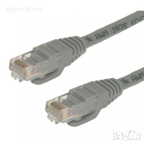 Кабел за лан мрежа 1,5м. Лан кабел Lan кабел Patch cable UTP 5Ecat. 1,5m, снимка 1 - Рутери - 20717169