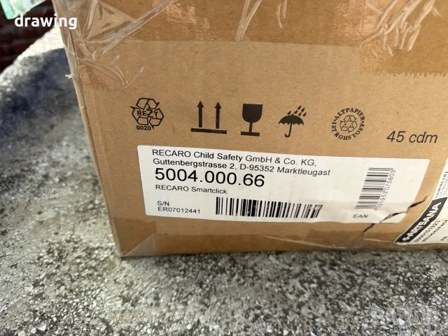 Основа за детско столче Recaro Smartclick, снимка 5 - Столчета за кола и колело - 56549590