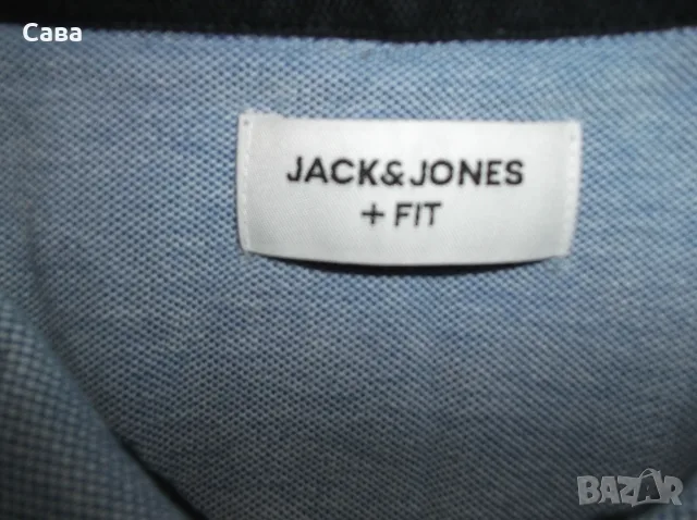 Тениски JACK&JONES, JAN V., JP 1880   мъжки,5-6-7ХЛ, снимка 2 - Тениски - 55944249