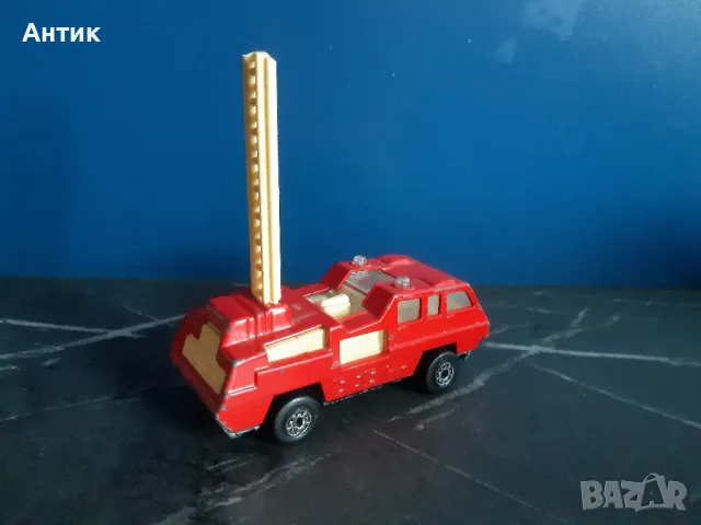 Стара Метална Количка MatchBox Blaze Buster България 1975 год., снимка 2 - Колекции - 47595386