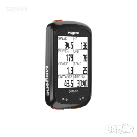 Magene C406 PRO GPS велосипеден компютър, снимка 2 - Друга електроника - 47906873