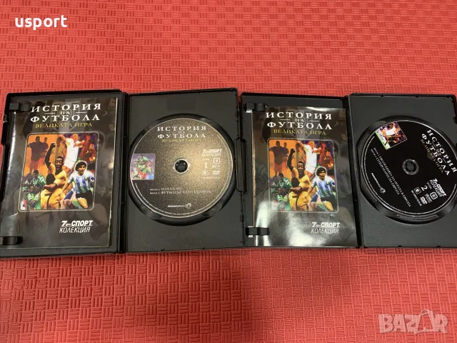 3 футболни DVD диска, снимка 3 - DVD филми - 56095870
