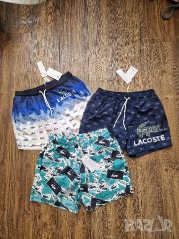 Страхотен мъжки бански LACOSTE размер S M L XL 2XL 3XL , снимка 6 - Бански - 50969696