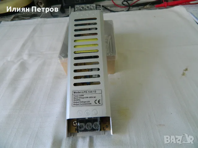 малък захранващ блок LPS- 100-12, снимка 3 - Друга електроника - 56541045