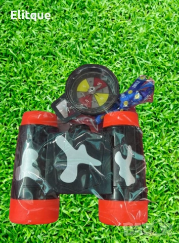 Детски комплект бинокъл с компас, снимка 6 - Други - 52716450