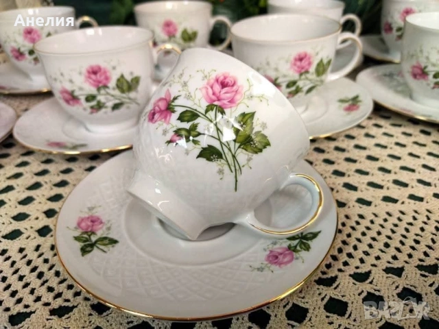 Seltmann Weidenen Bavaria -Рози! , снимка 2 - Чаши - 54152293