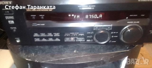 Усилвател със радио тунер Sony 