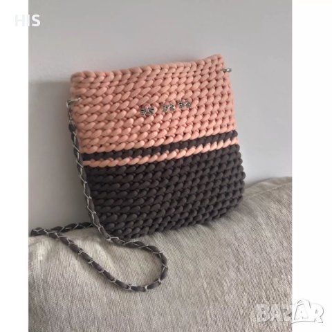 Плетени луксозни дамски чанти, ръчна изработка, модерна визия, снимка 9 - Чанти - 42698111