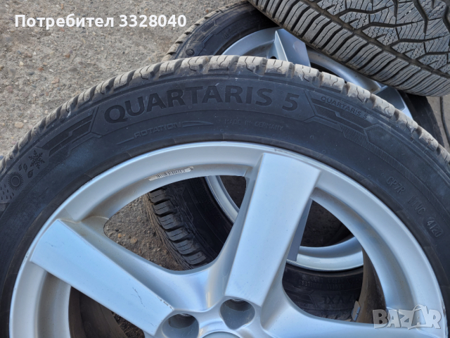 Джанти с нови гуми, снимка 1 - Гуми и джанти - 44583731